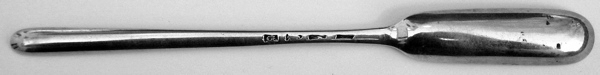 silver marrow scoop: London 1770