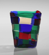 Fulvio Bianconi: Pezzato vase, c. 1950